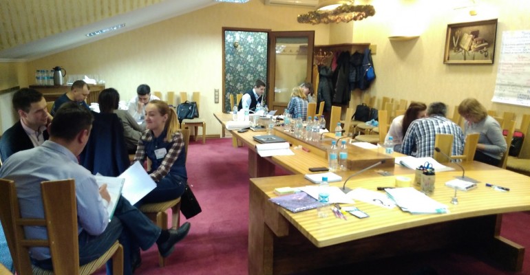 Тренінг для топ-менеджерів компанії Klingspor Ukraine "Формування та мотивація команди "