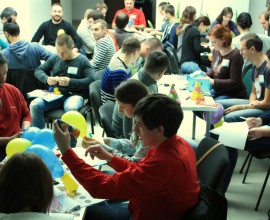 Практичний тренінг "Design Thinking: як здивувати клієнта простими інноваціями" для компанії Softjourn