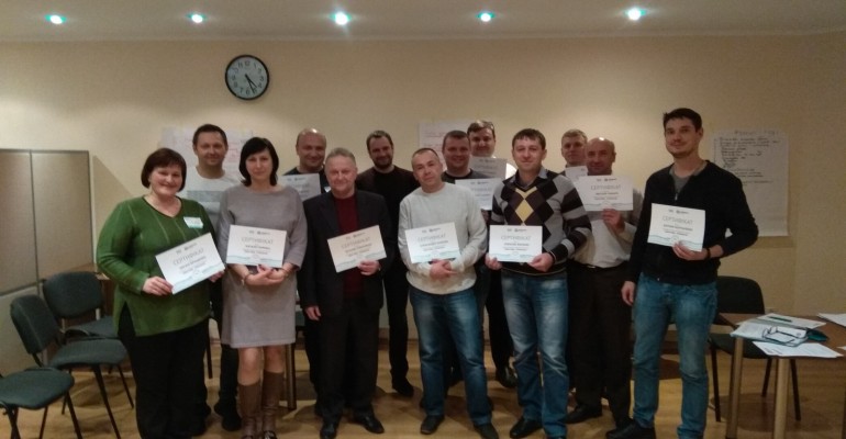 Нові випускники програми "Ефективне управління" для ПАТ Укрнафта